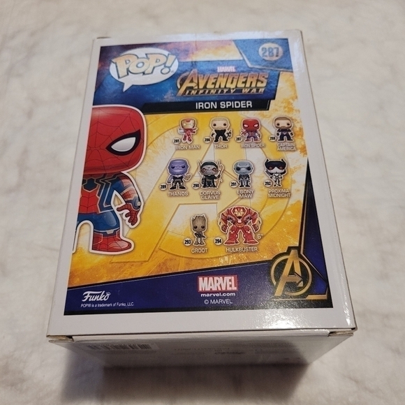 Marvel: Avengers Infinity War - Iron Spider #287 (Funko Pop) - Picture 7 of 9